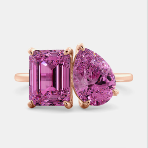 October Toi et Moi Ring