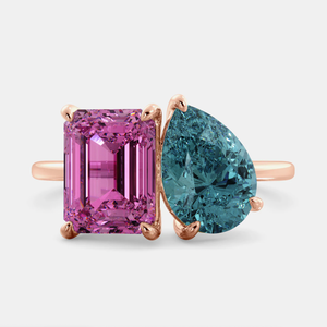 October Toi et Moi Ring