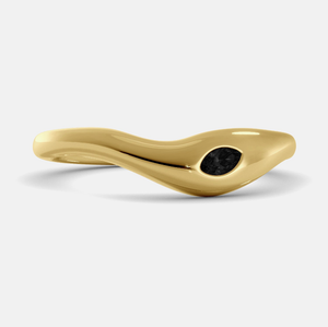 Deep Current Wave Ring Set by Juwels & Co.