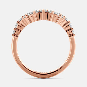 Sunbeams Shadow Band Ring