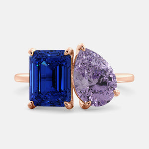 September Toi et Moi Ring