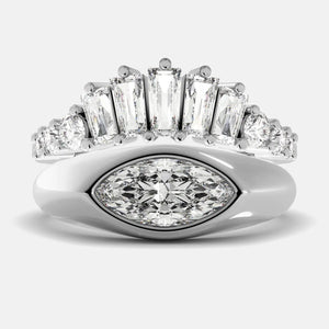 The Evil Eye Ring Set - Diamond