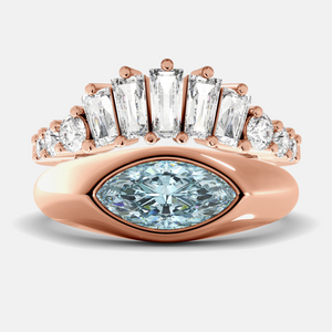 Evil Eye Ring Set – Light Blue Eyed