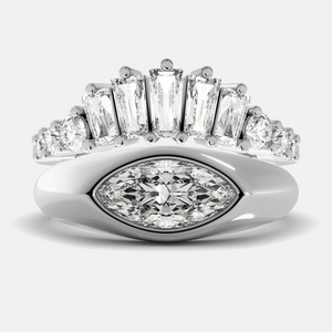 The Evil Eye Ring Set - Diamond