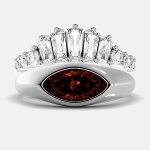 Evil Eye Ring Set – Brown Eyed