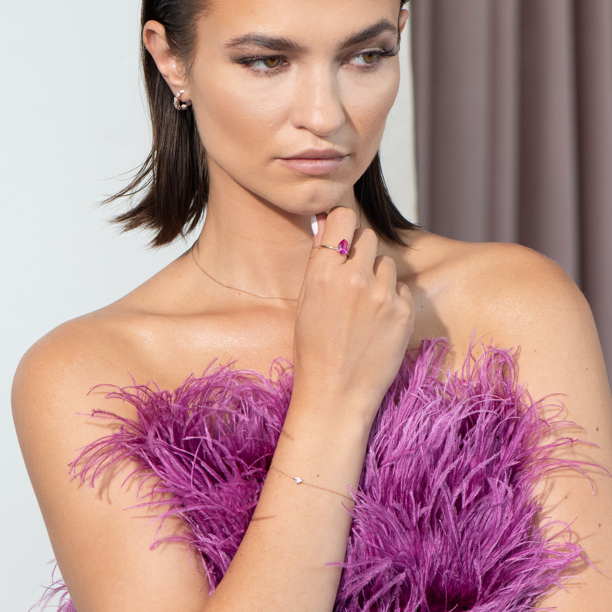 Cari-Diamant-Armband