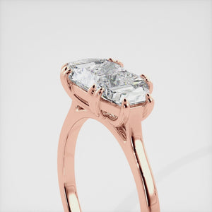 The Emily Princess-Cut Diamond Ring