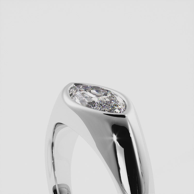 Dark Blue Evil Eye Protection Ring