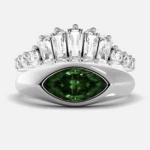 The Evil Eye Ring Set - Diamond