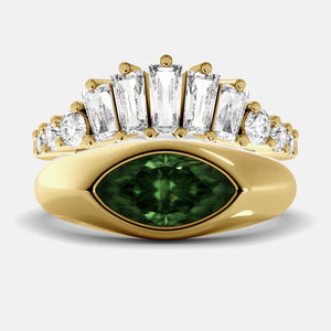 The Evil Eye Ring Set - Diamond