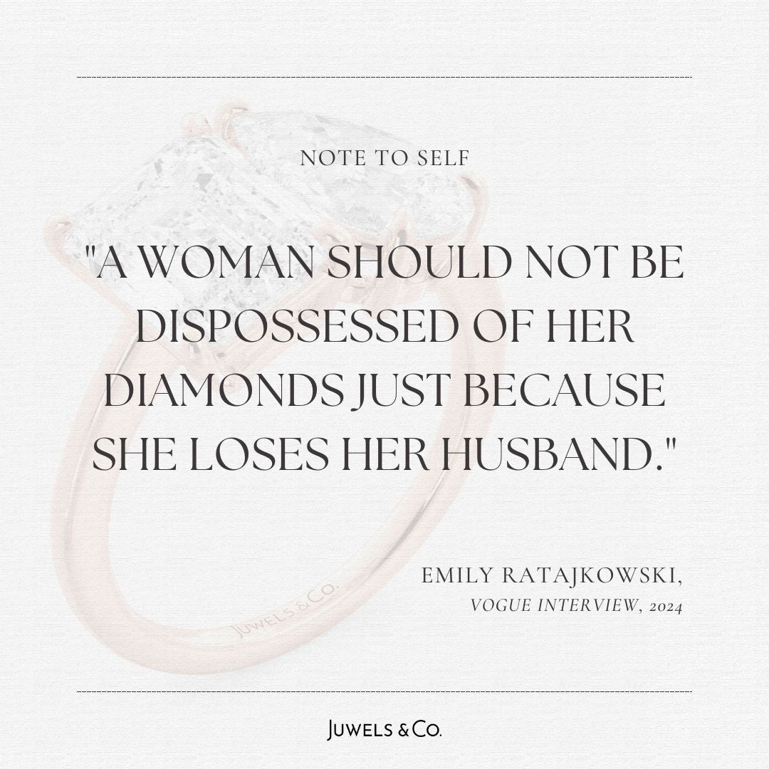 Divorce Rings - Diamonds Don't Lose Their Sparkle After "I Do" Ends