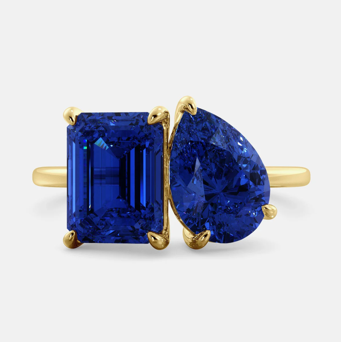 September Toi et Moi Birthstone Rings