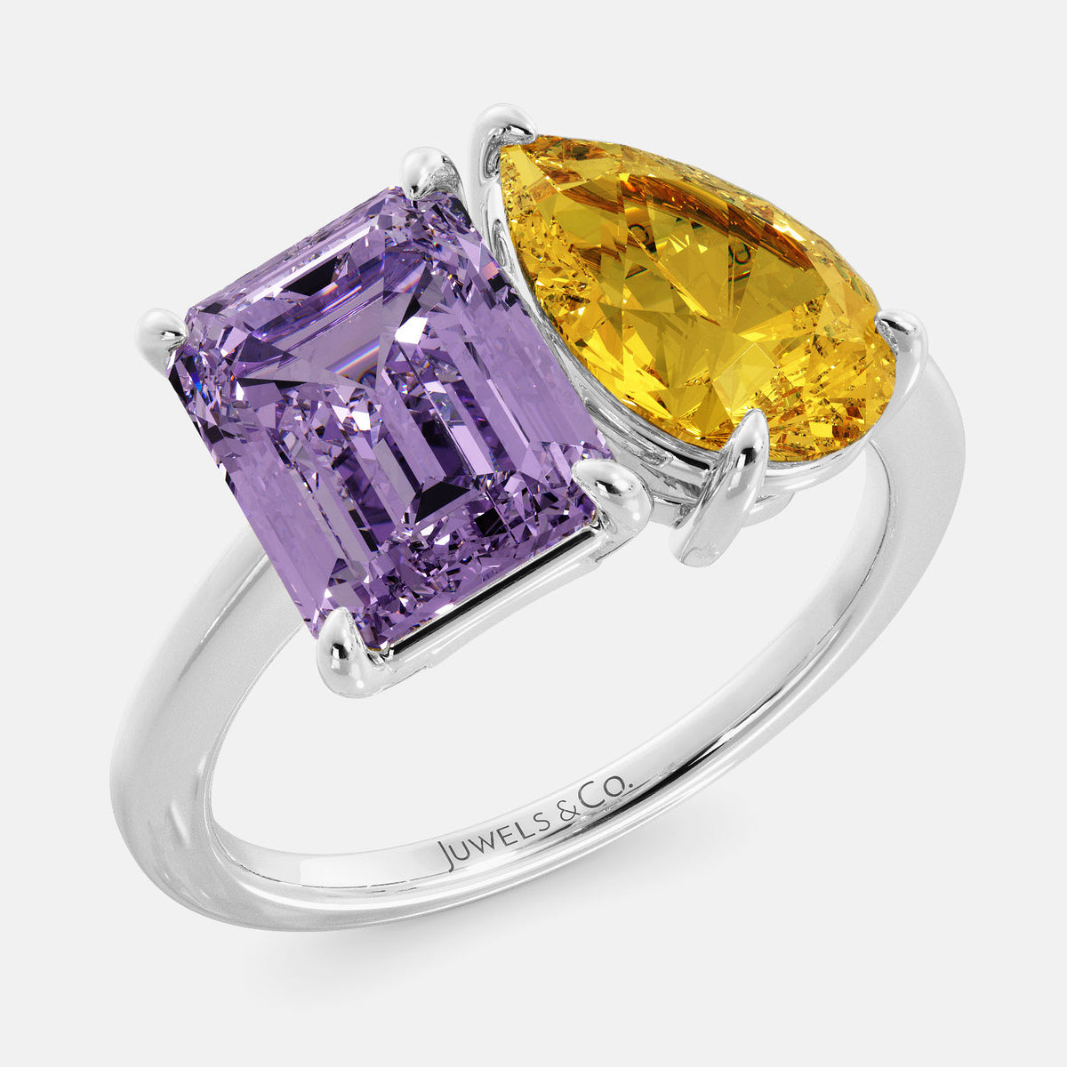 February Toi et Moi Ring