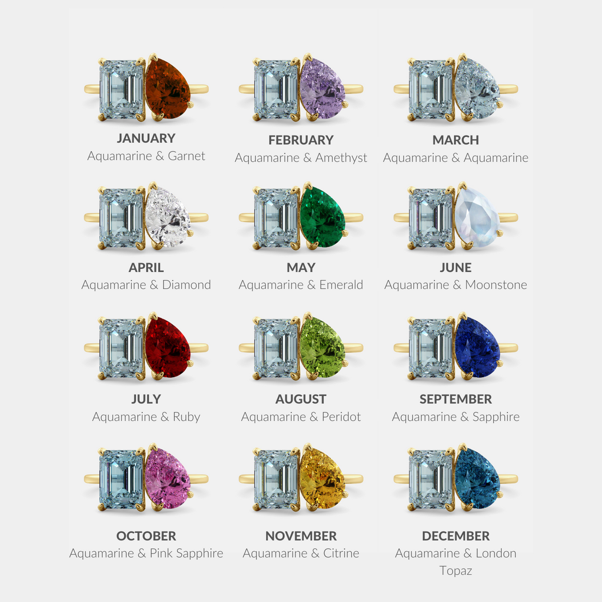 March X February Ring