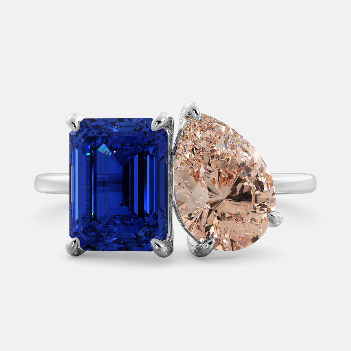 September Toi et Moi Ring