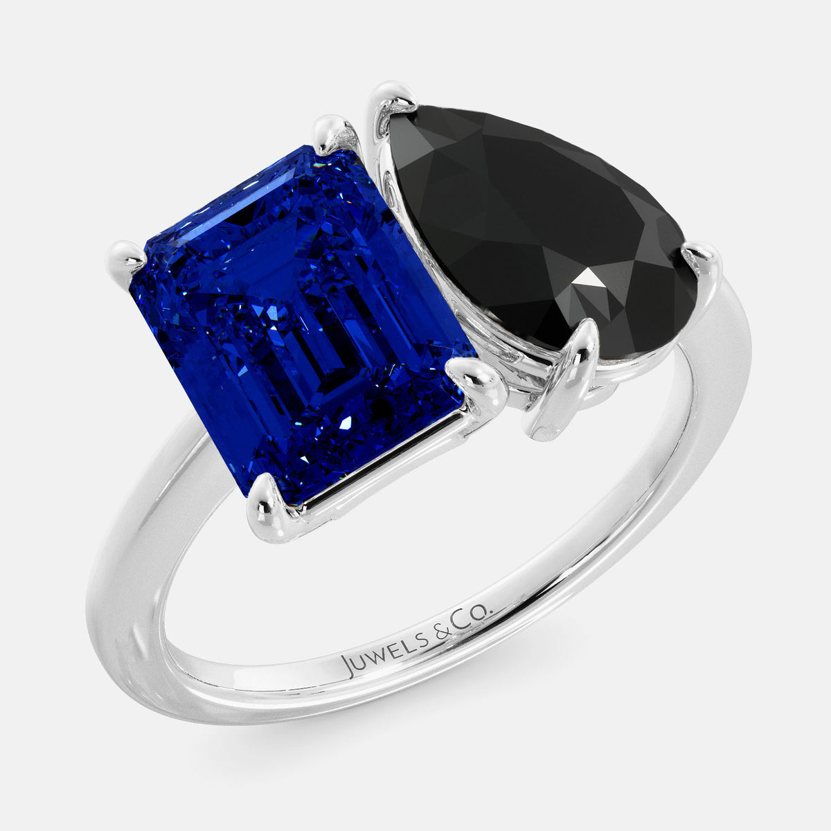 Big 3 Carat Natural Sapphire Luxury Men's Ring – Rings Universe