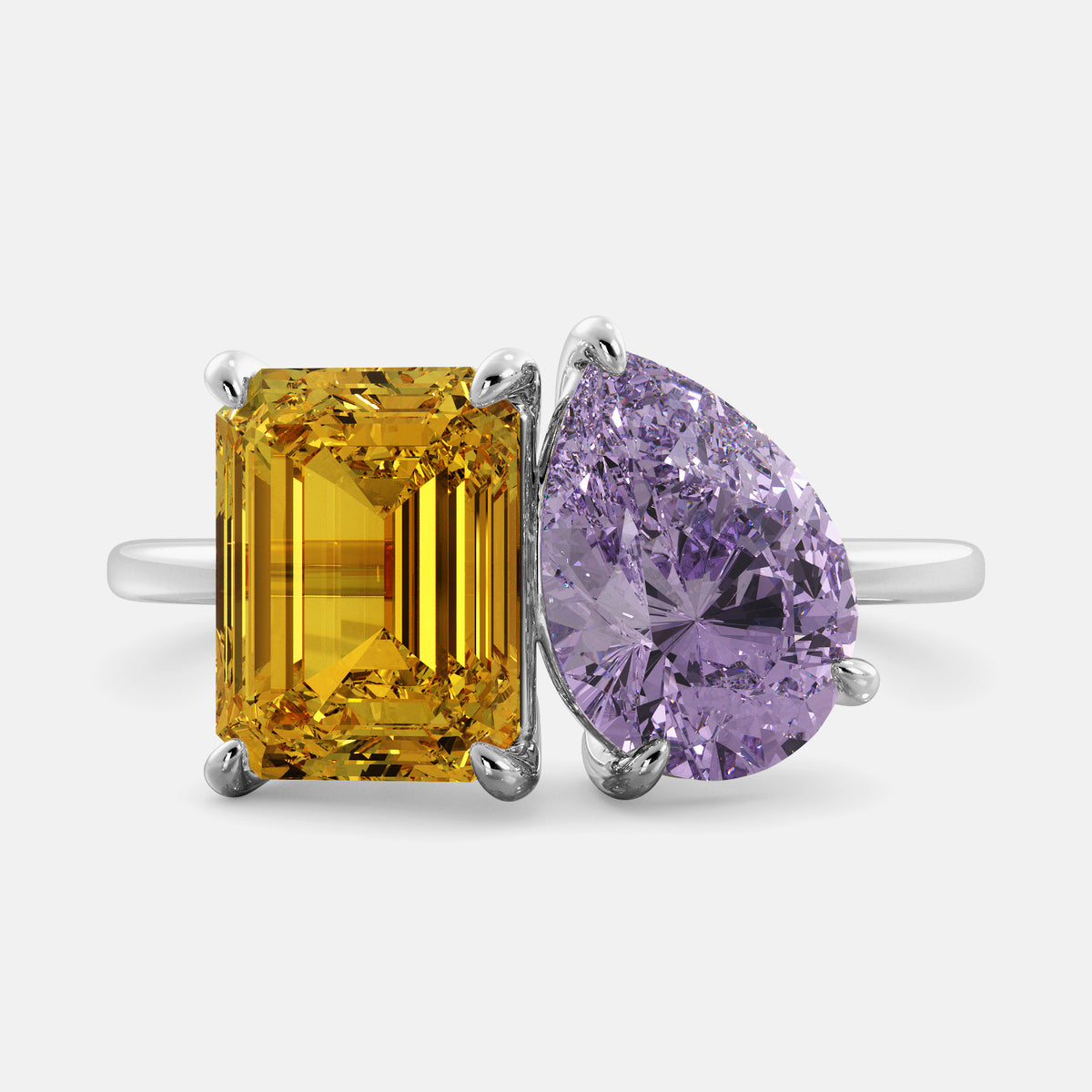 November Toi et Moi Ring
