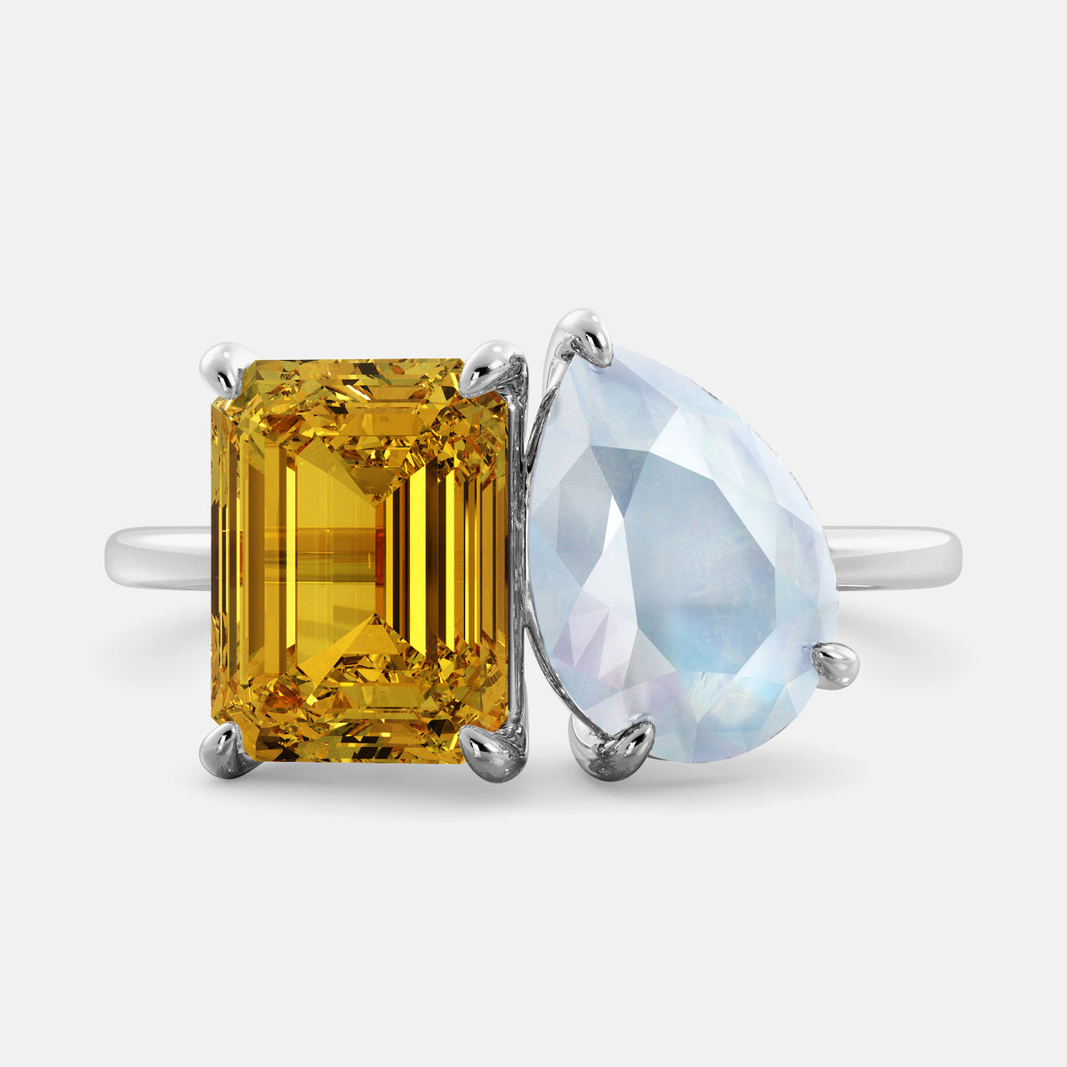 November Toi et Moi Ring