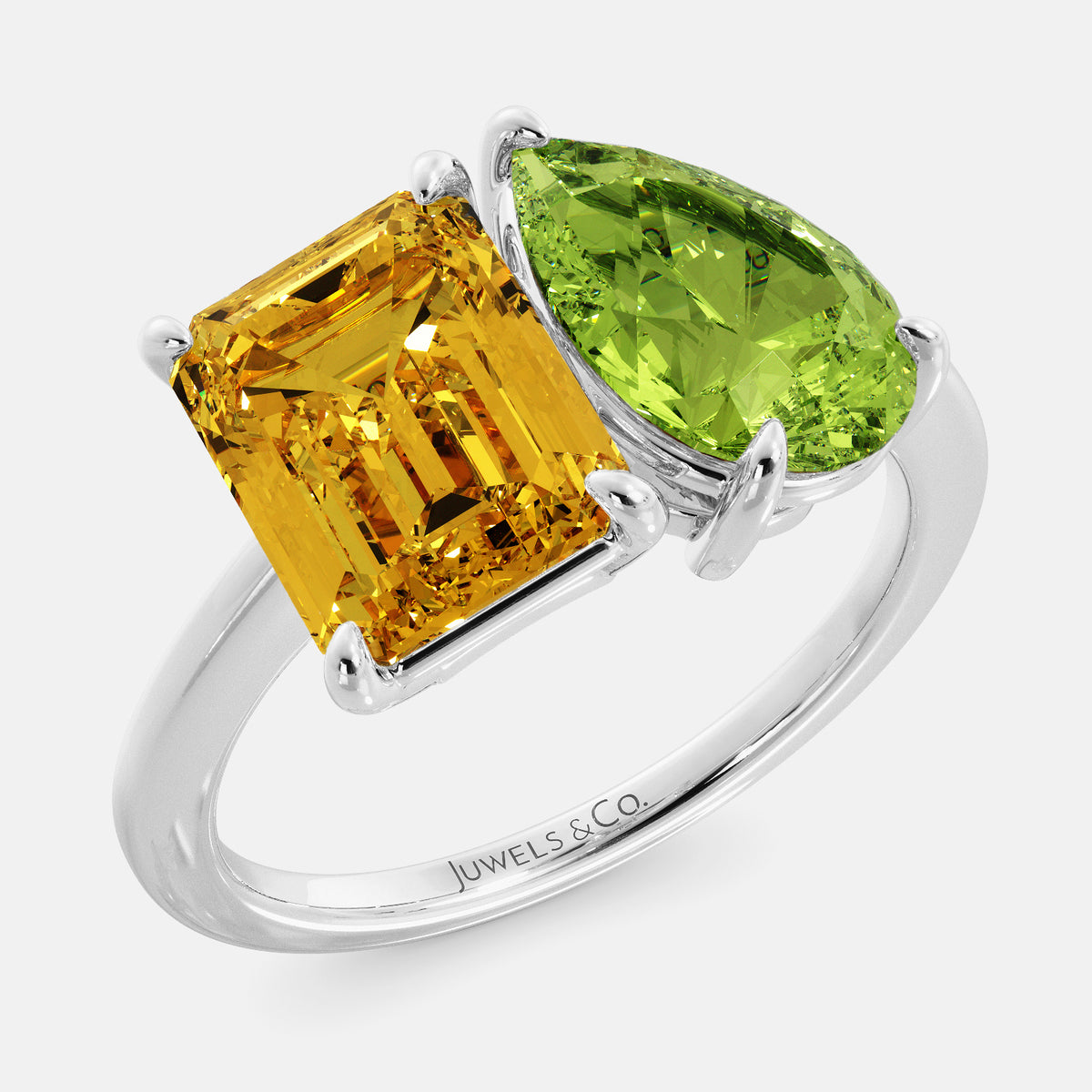 November Toi et Moi Ring