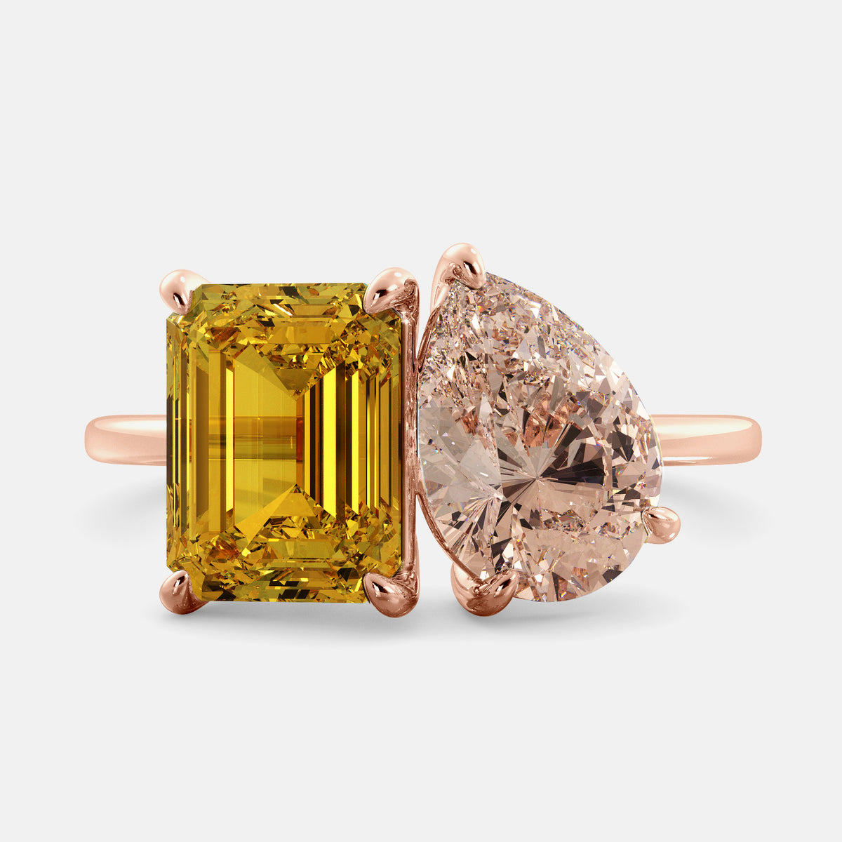 November Toi et Moi Ring