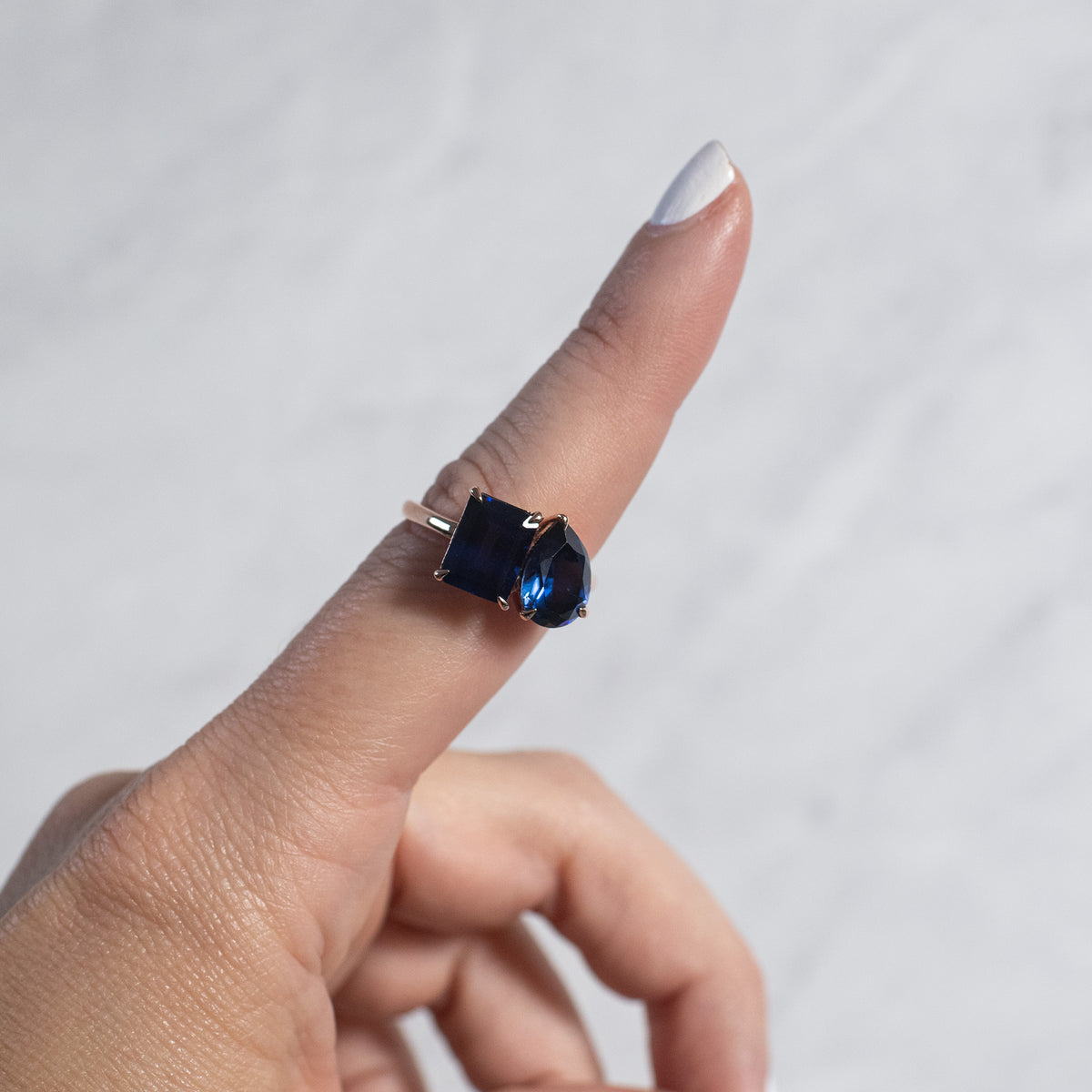 September Toi et Moi Ring