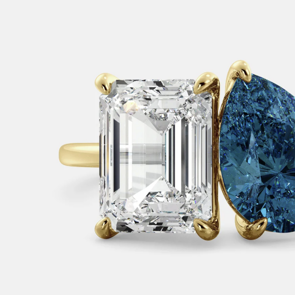 The Diamond Upgrade — Toi et Moi Ring