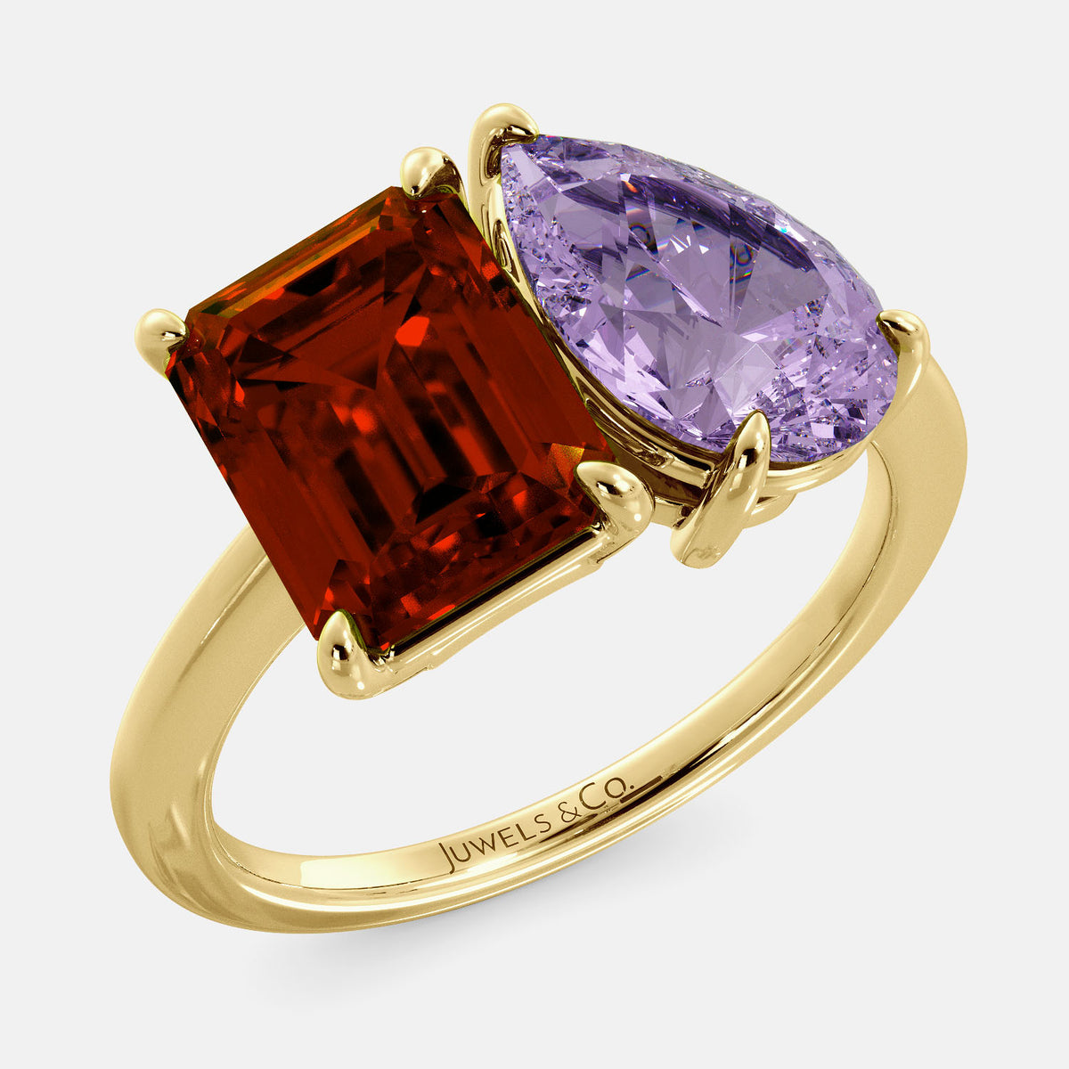 January Toi et Moi Ring