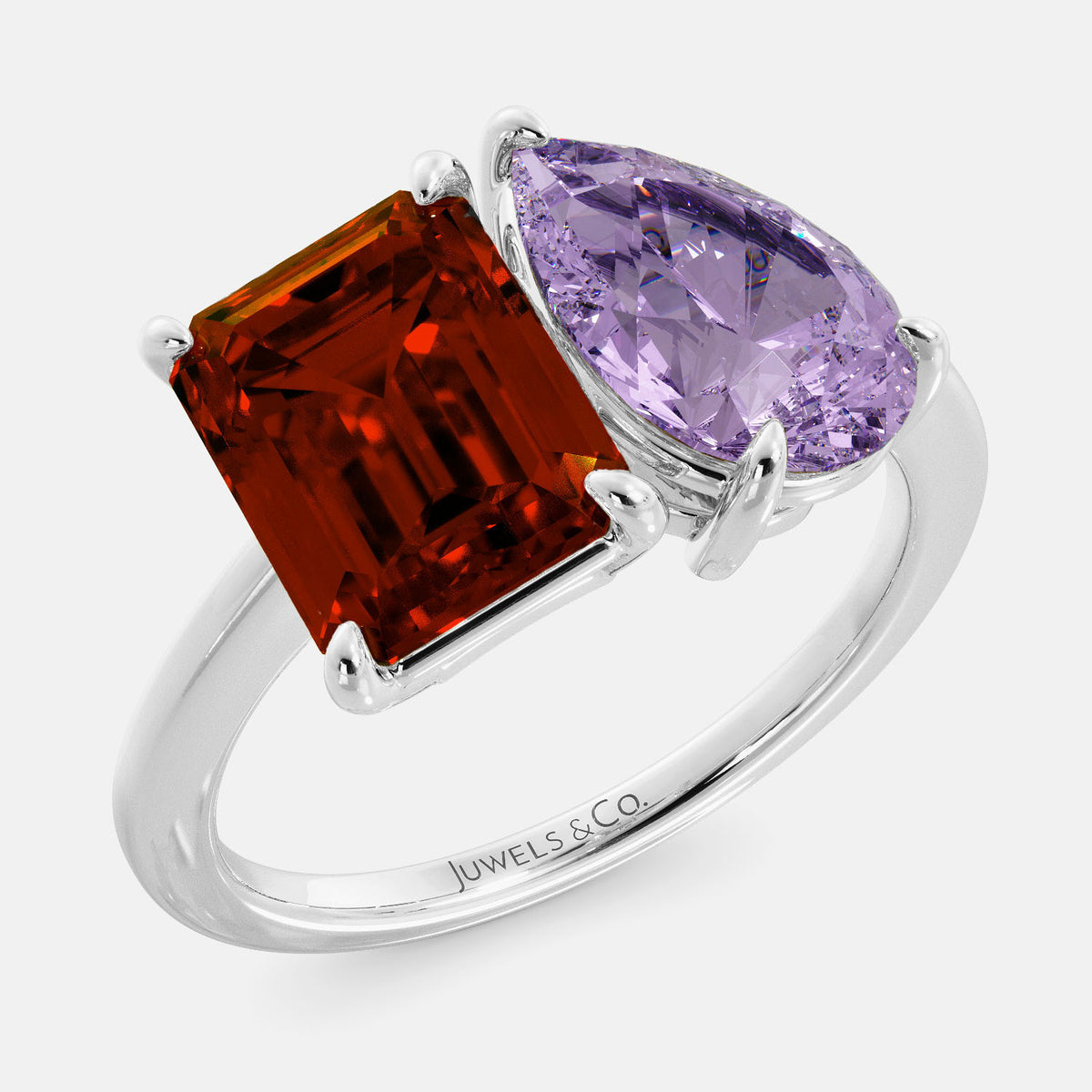 January Toi et Moi Ring