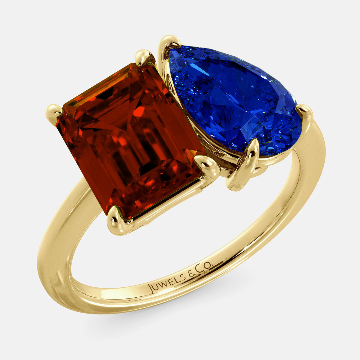 January Toi et Moi Ring