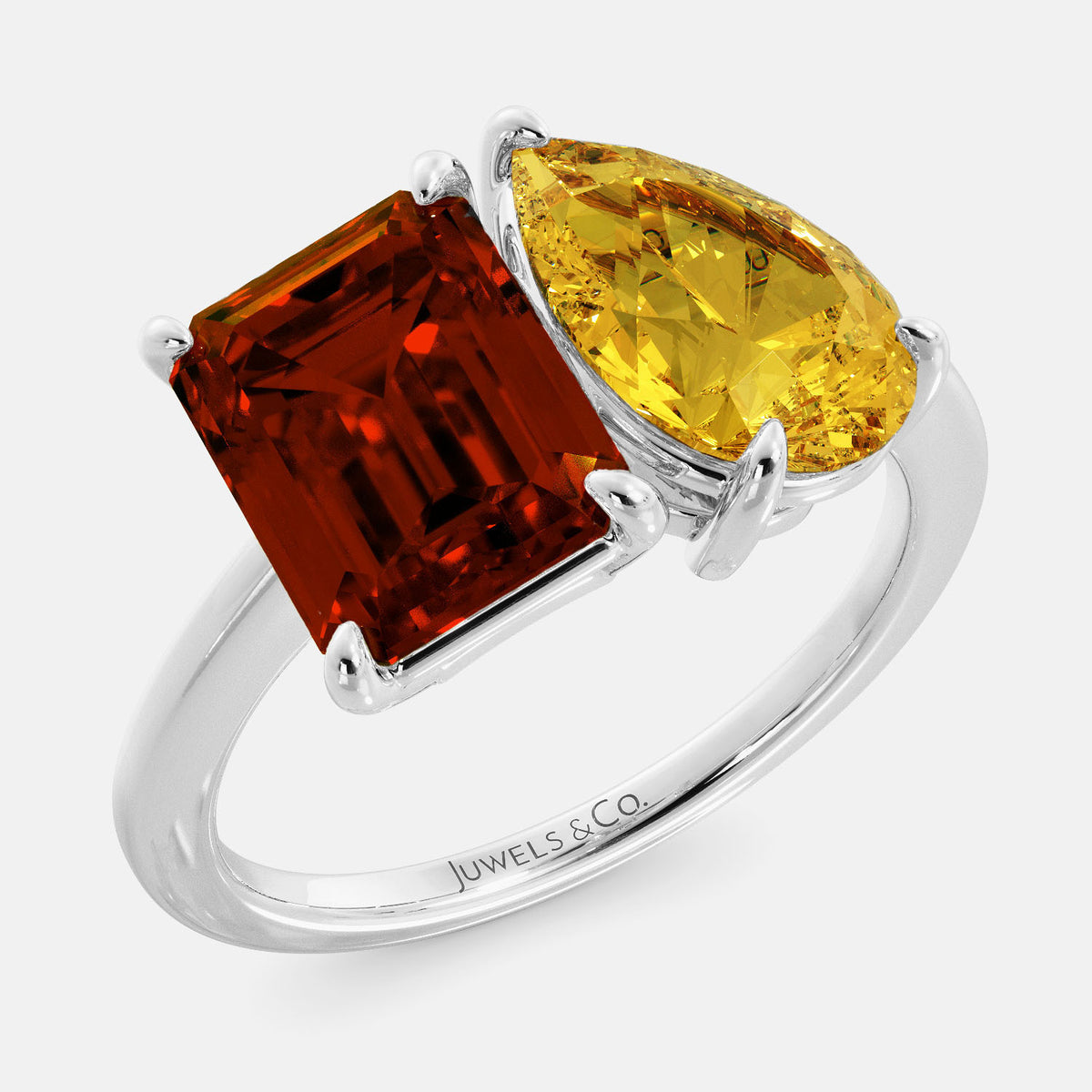 January Toi et Moi Ring