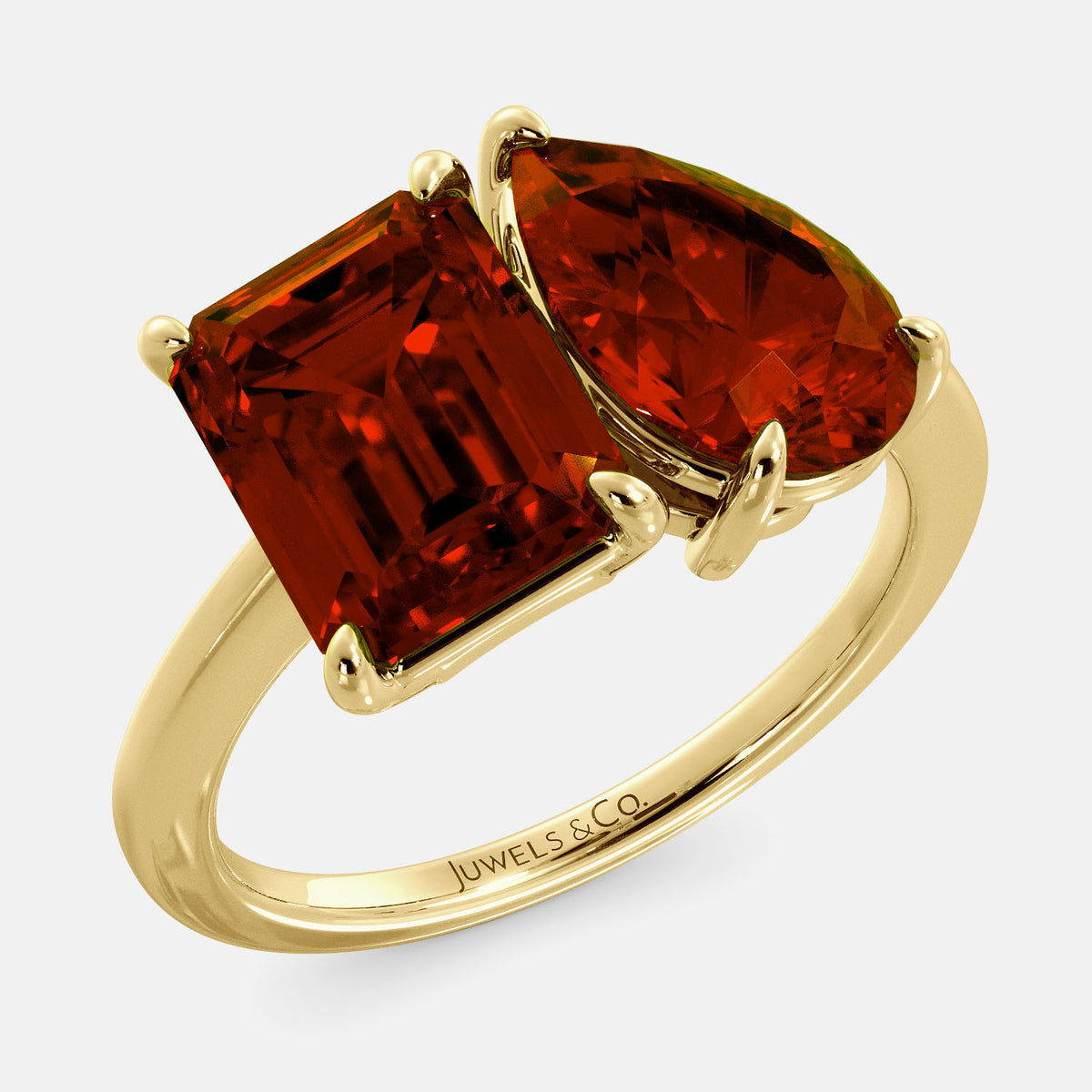 January Toi et Moi Ring