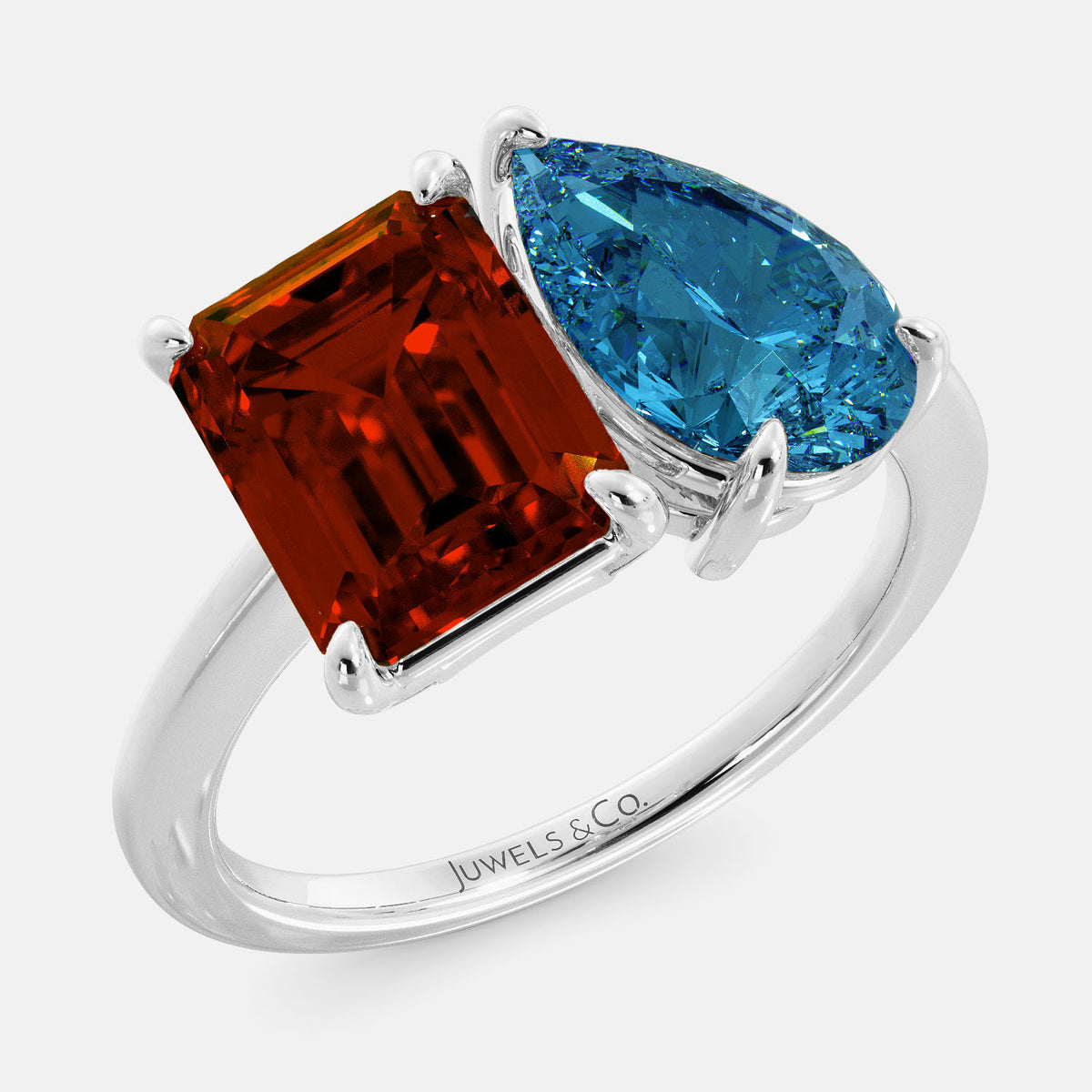 January Toi et Moi Ring