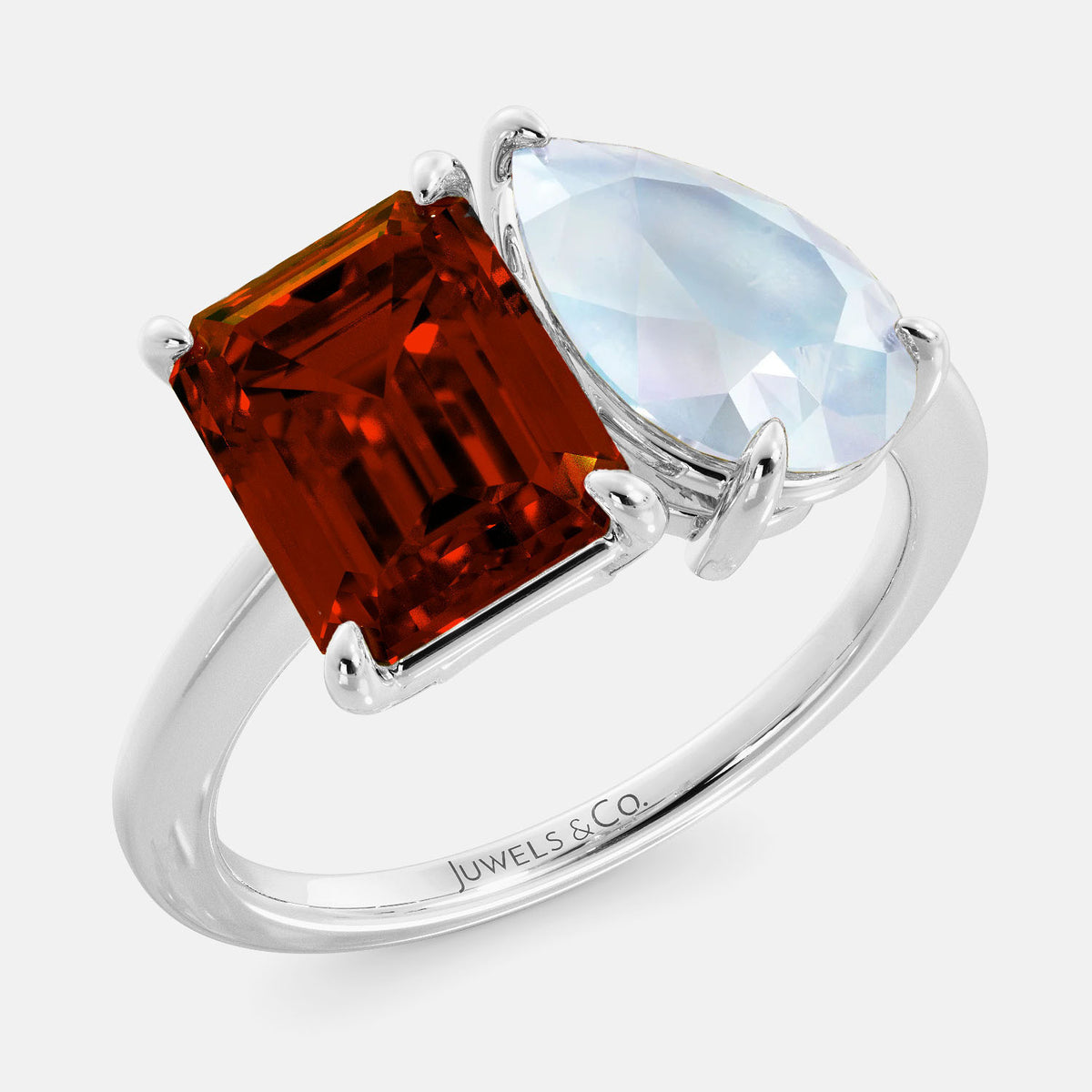 January Toi et Moi Ring