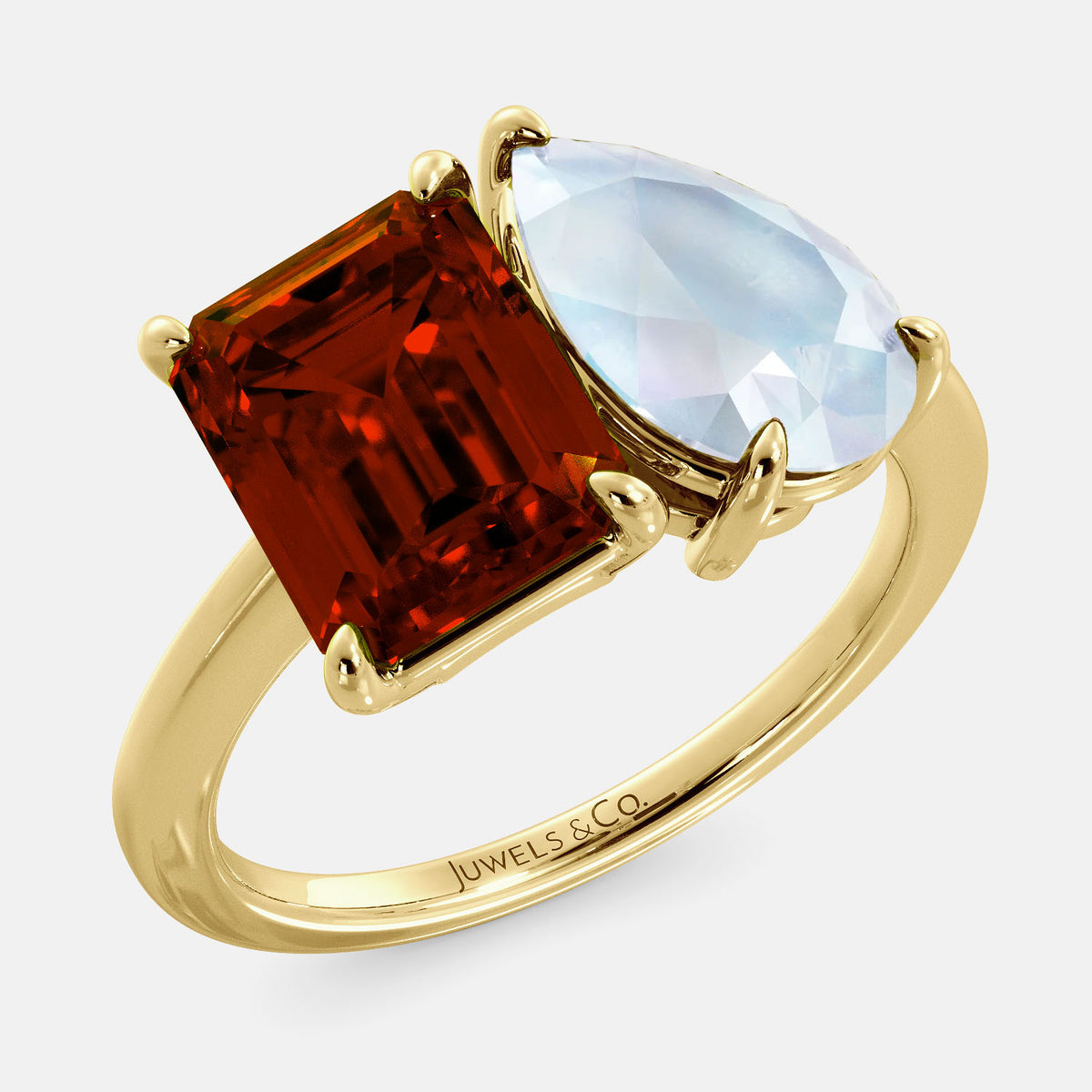 January Toi et Moi Ring
