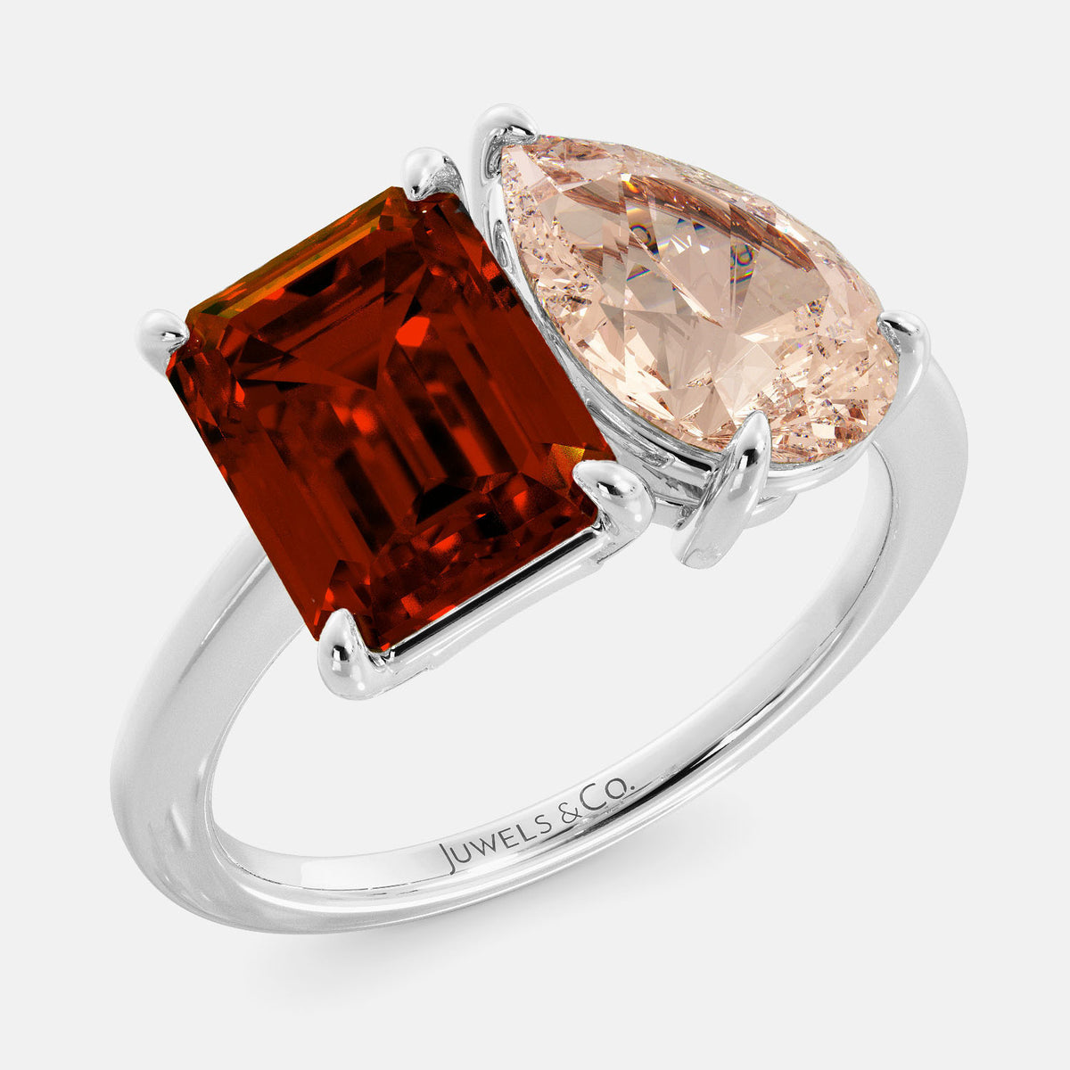 January Toi et Moi Ring