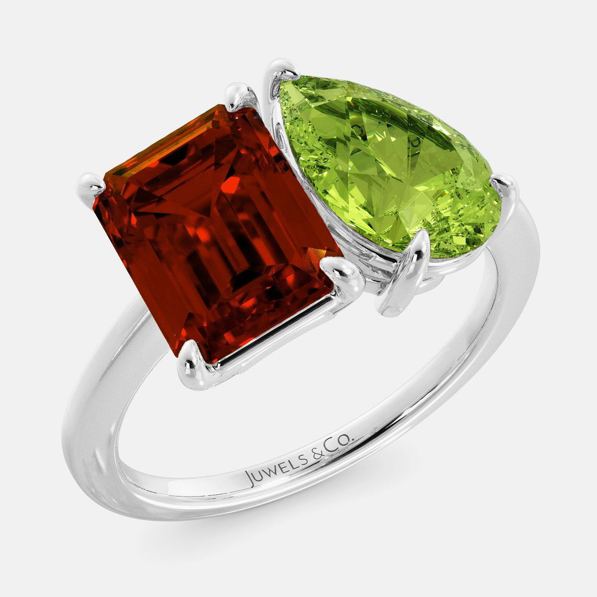 January Toi et Moi Ring