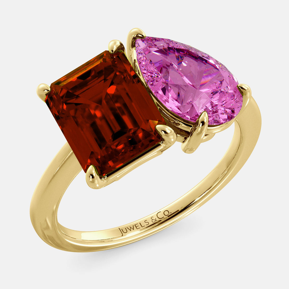 January Toi et Moi Ring