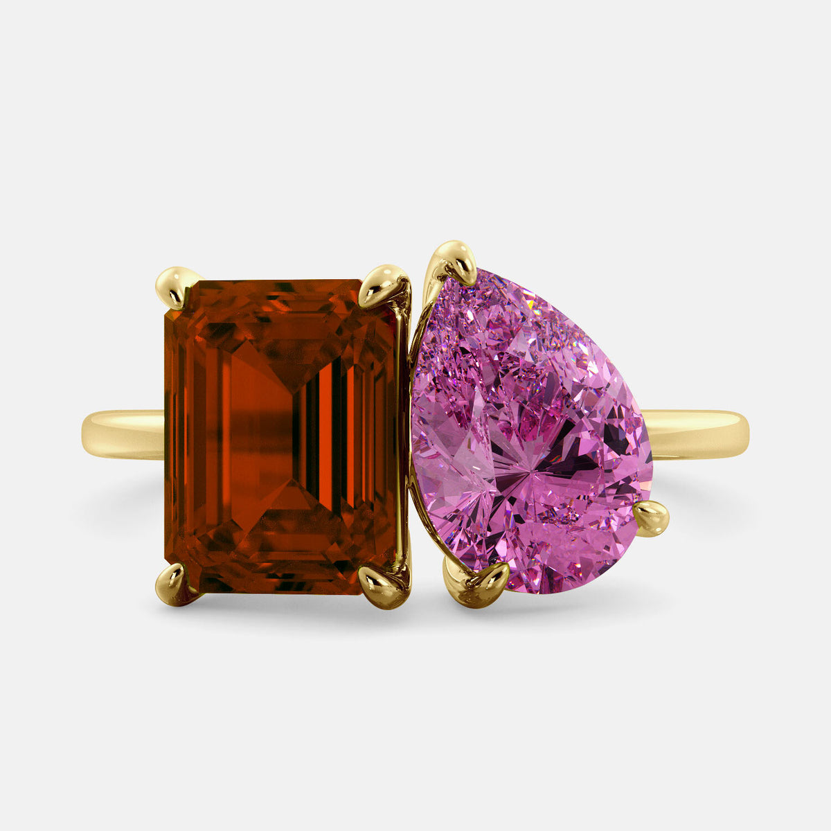 January Toi et Moi Ring