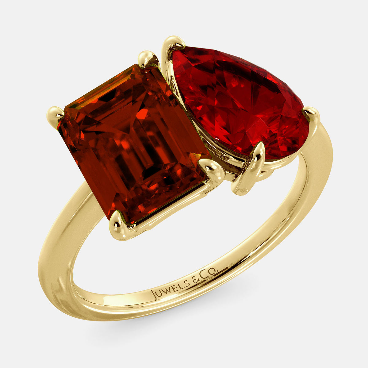 January Toi et Moi Ring