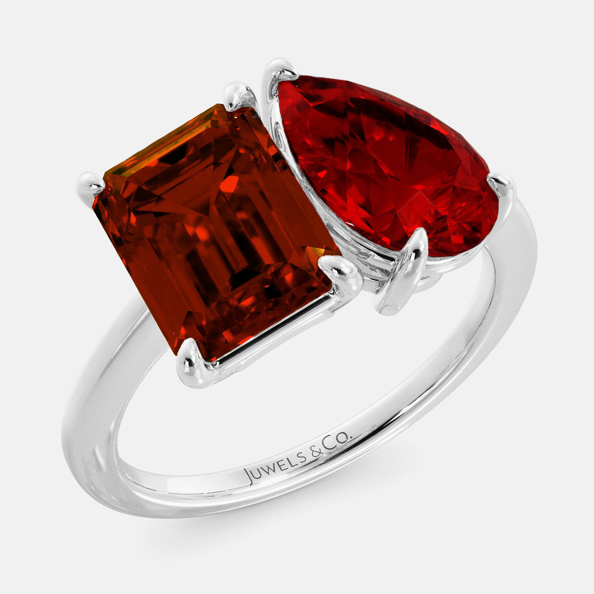 January Toi et Moi Ring