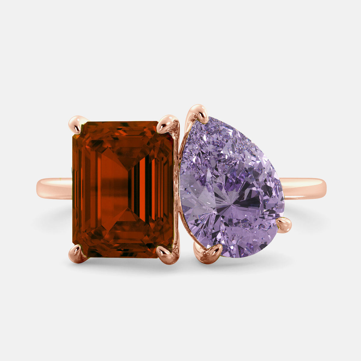 January Toi et Moi Ring