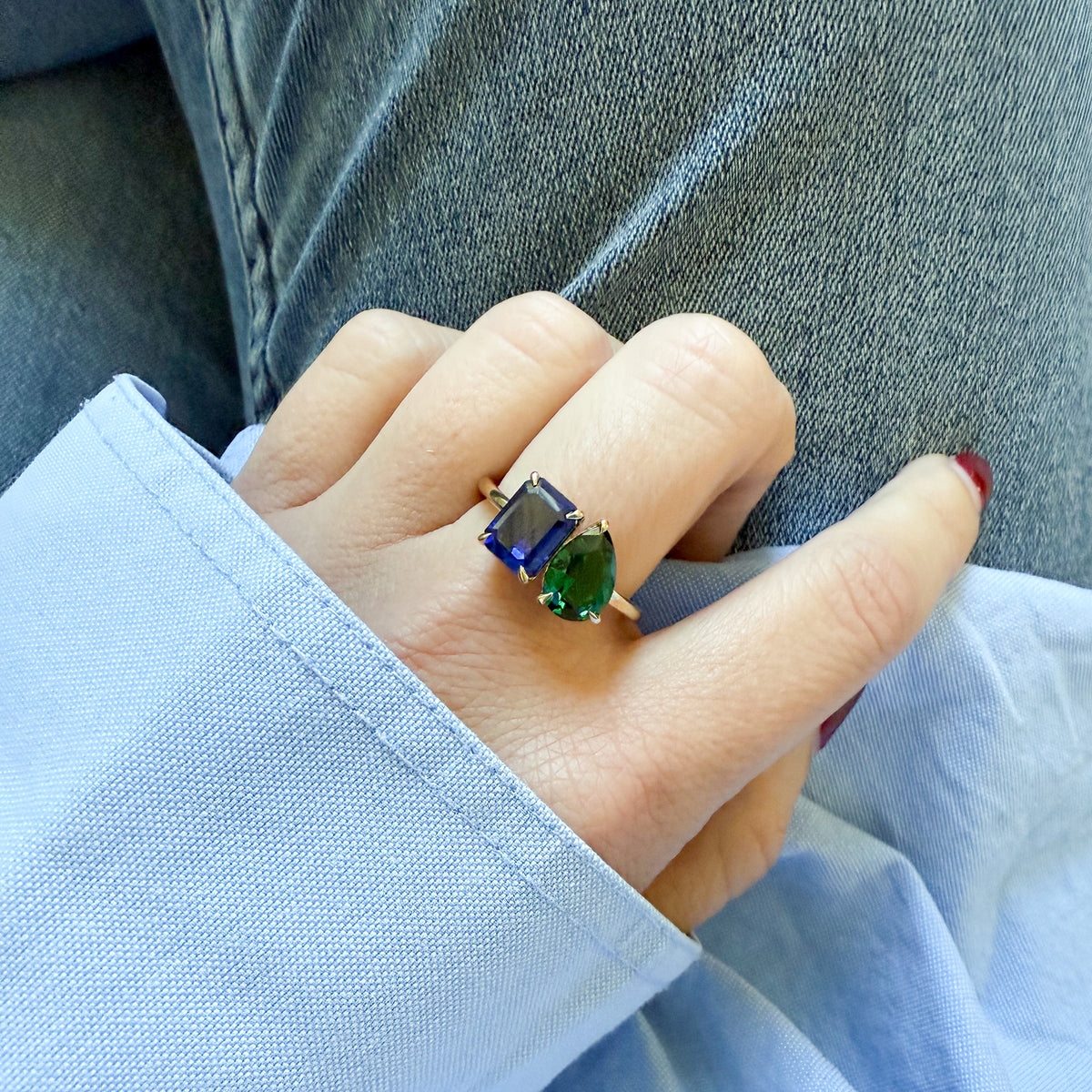 September Toi et Moi Ring