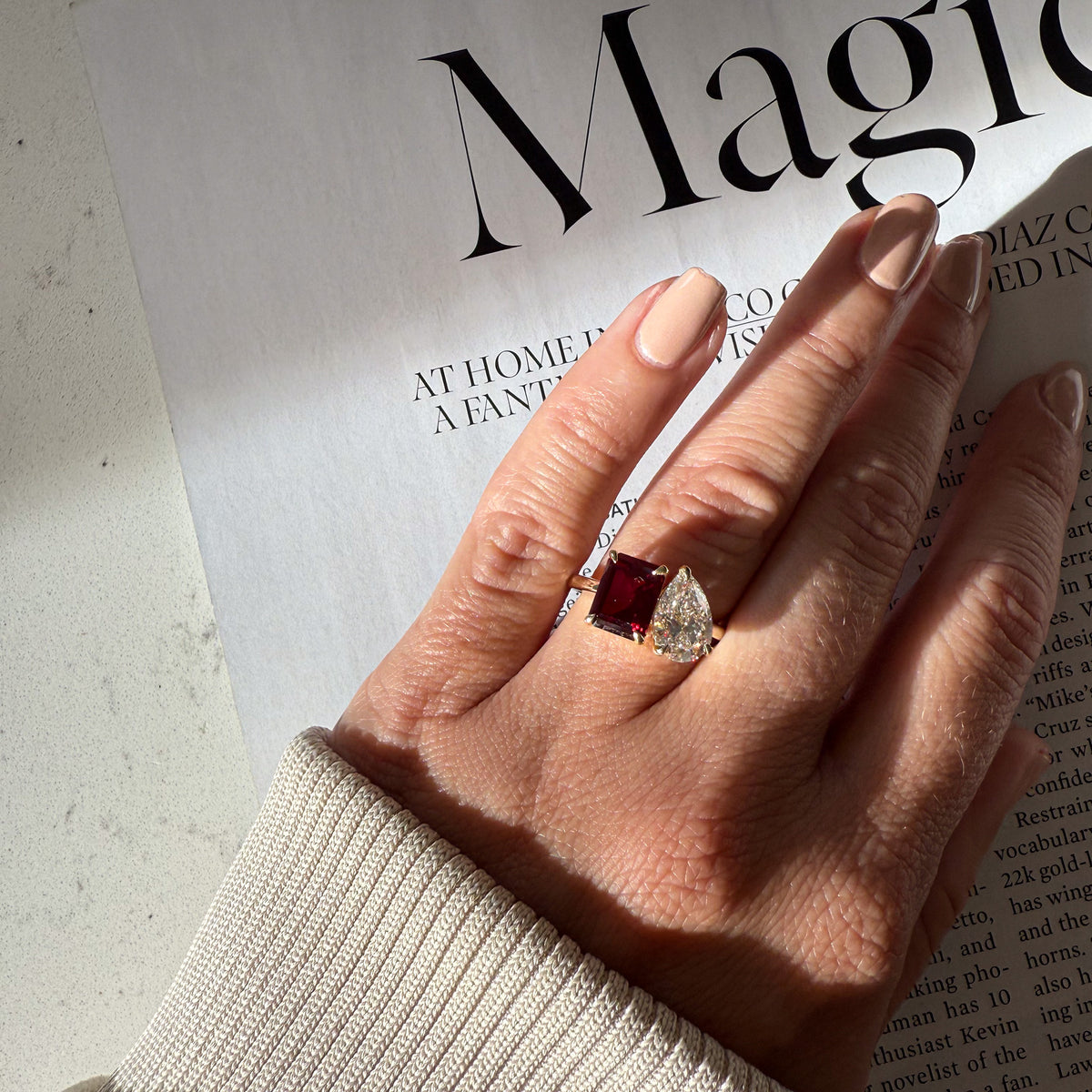 July Toi et Moi Ring
