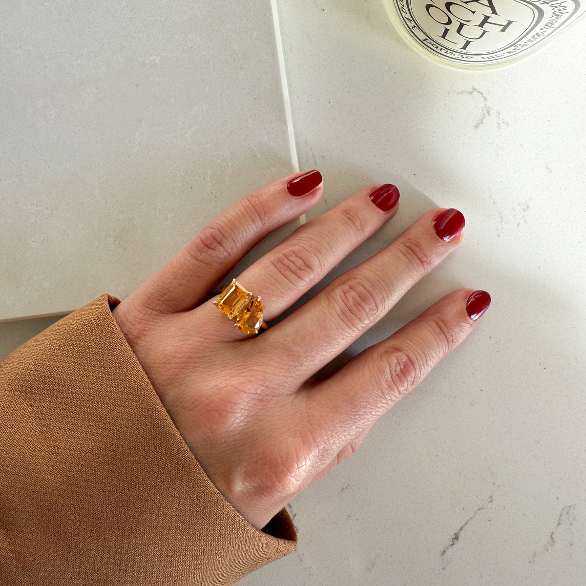 November Toi et Moi Ring