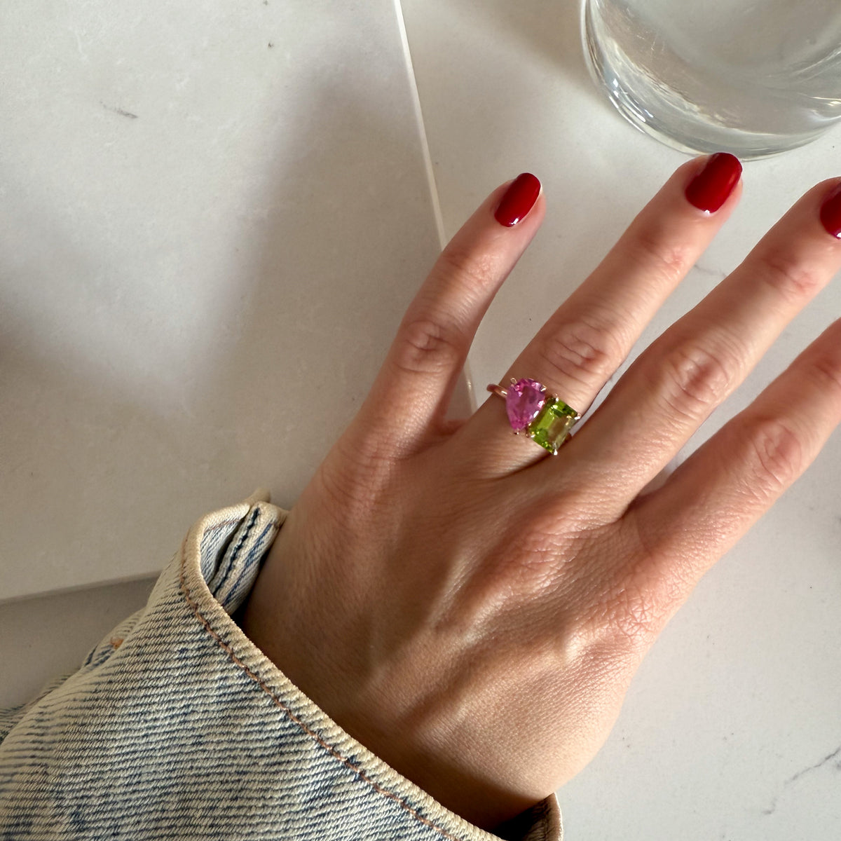 August Toi et Moi Ring