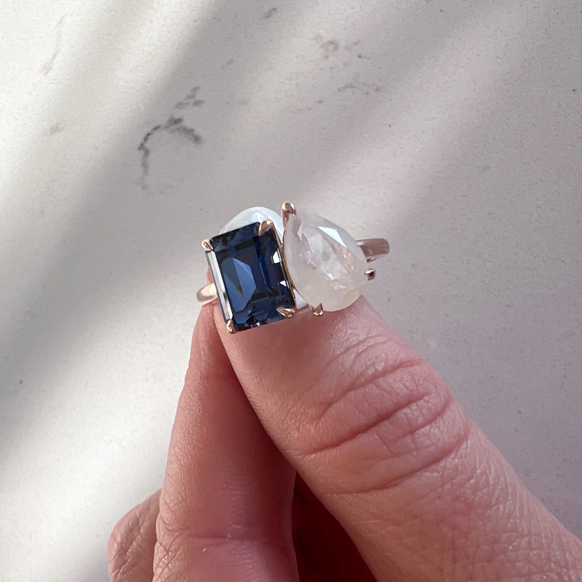 September Toi et Moi Ring