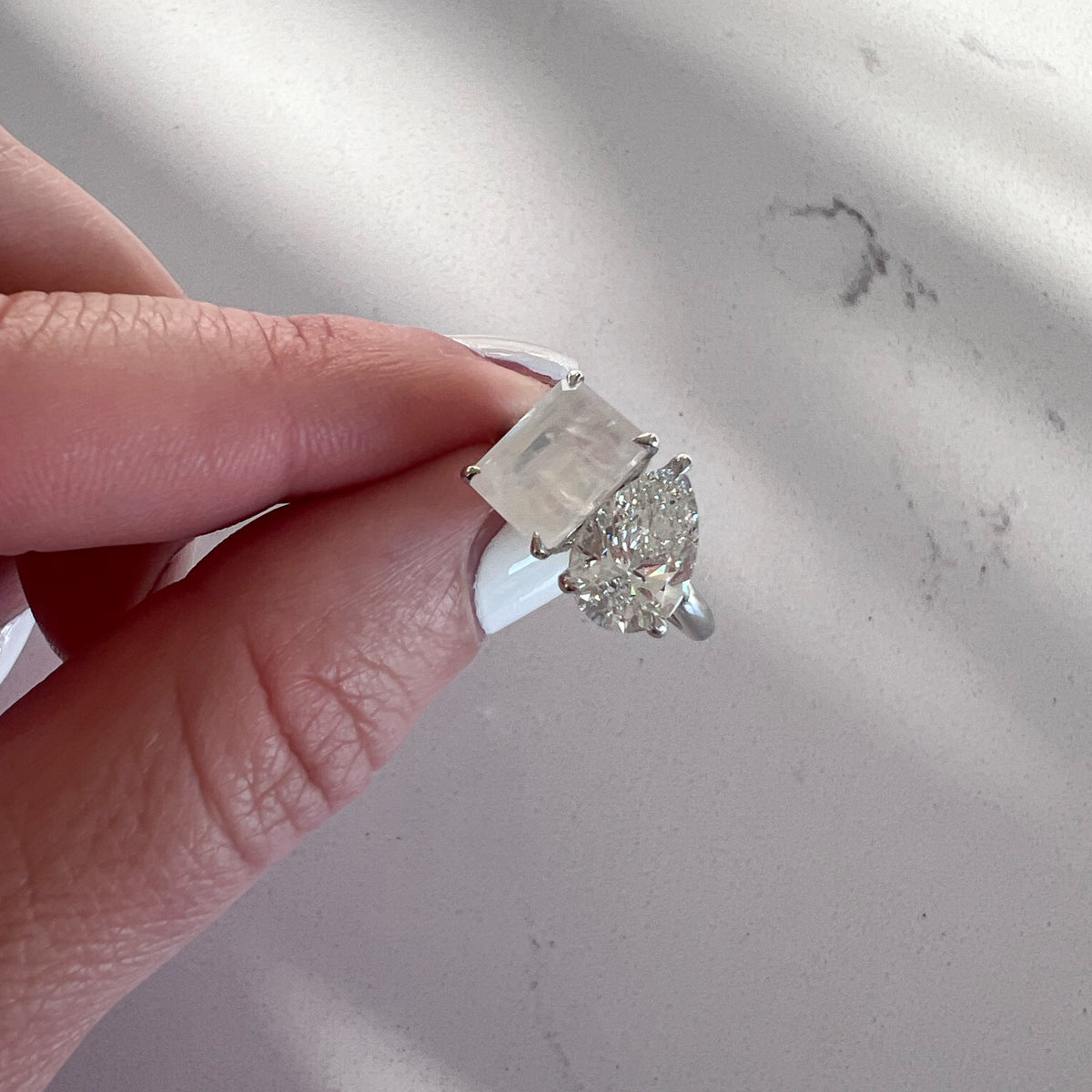June Toi et Moi Ring