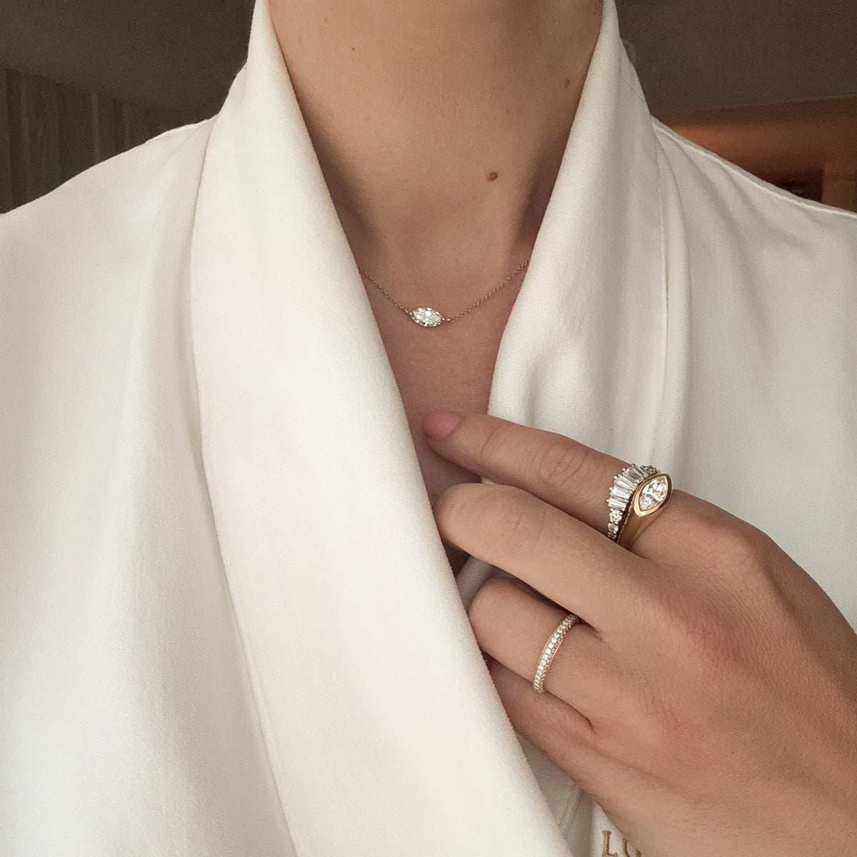 Forevermore Pavé Eternity Band