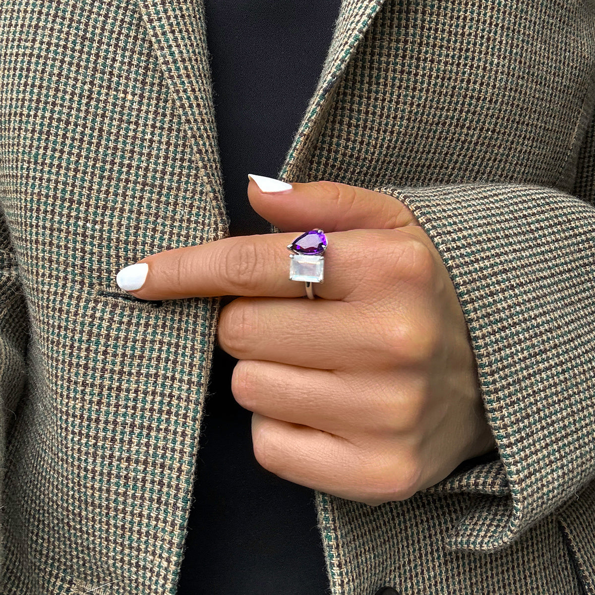 June Toi et Moi Ring