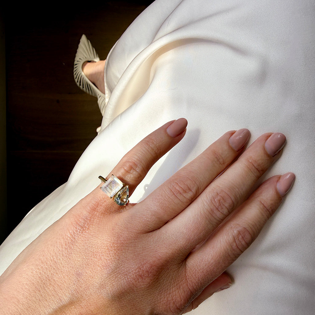June Toi et Moi Ring